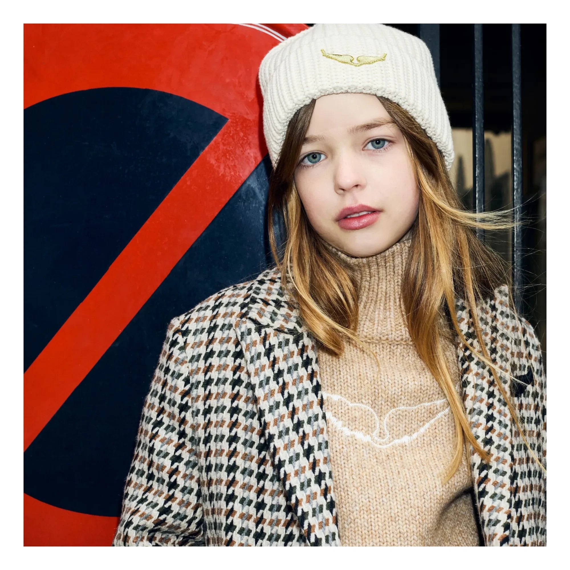 Zadig & Voltaire - Wollcardigan mit Knöpfen und Flügelärmeln | Beige