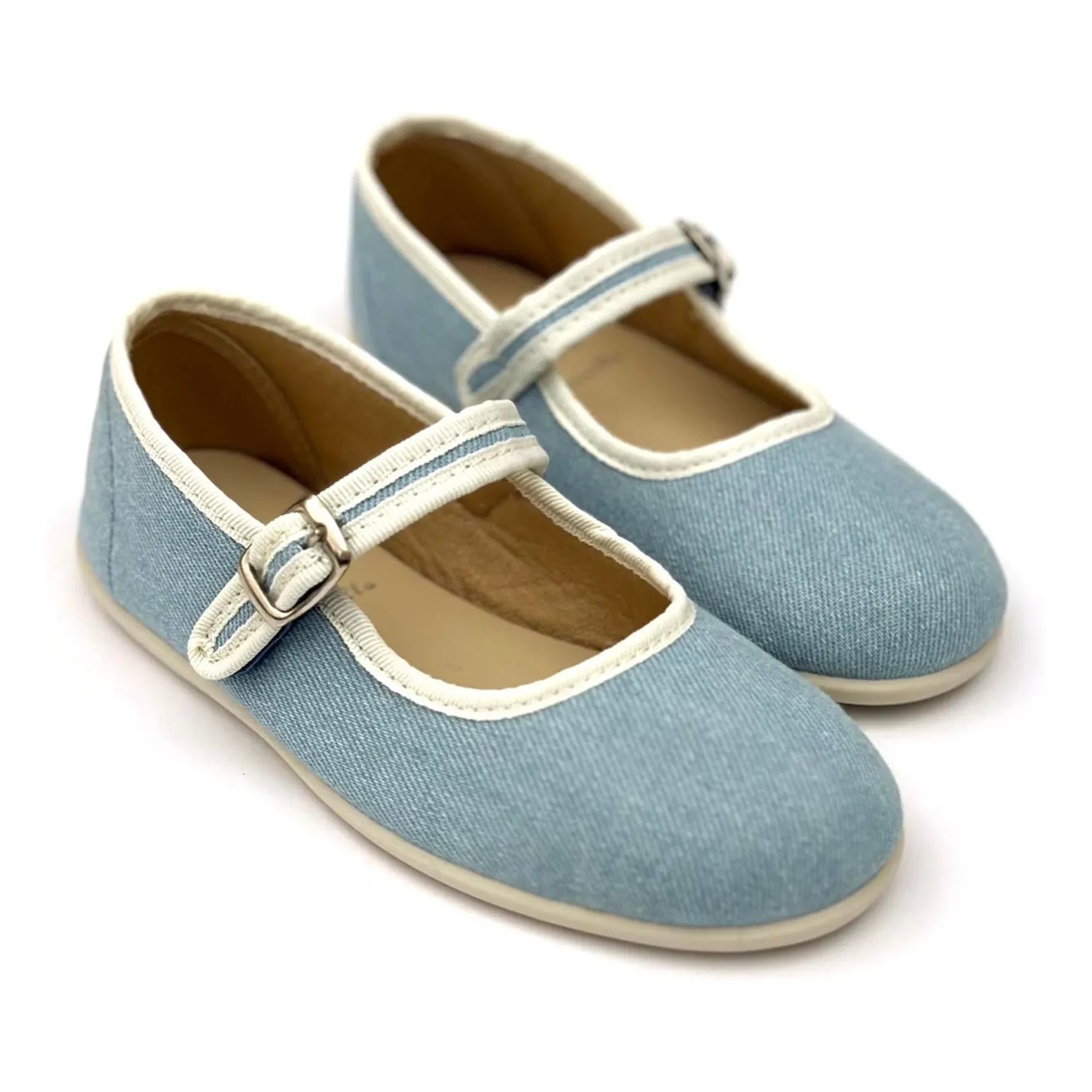 Hermosilla - Ballerina Hirondelle Denim | Denimblau