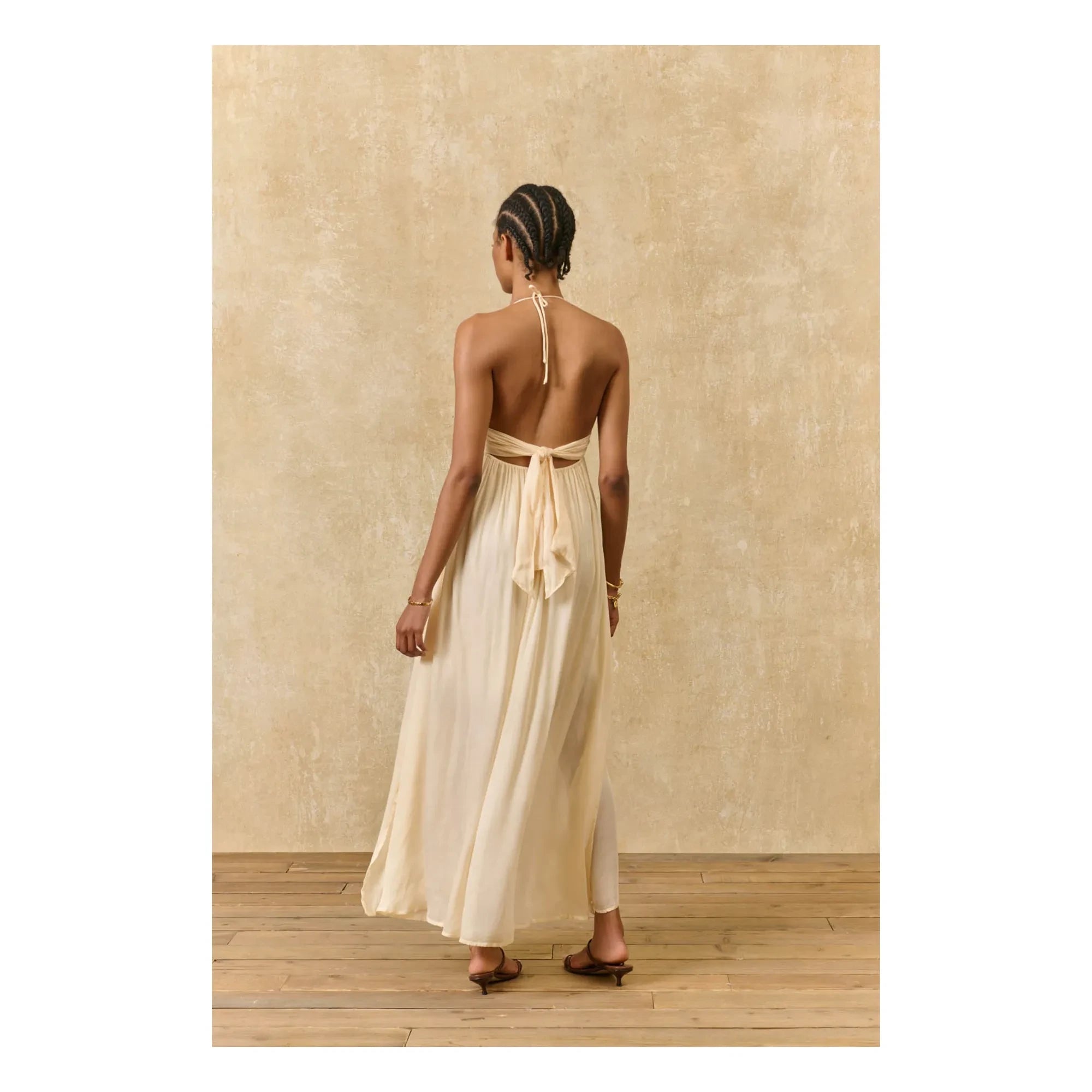Louise Misha – Ysolde Kleid | Blasses Gelb