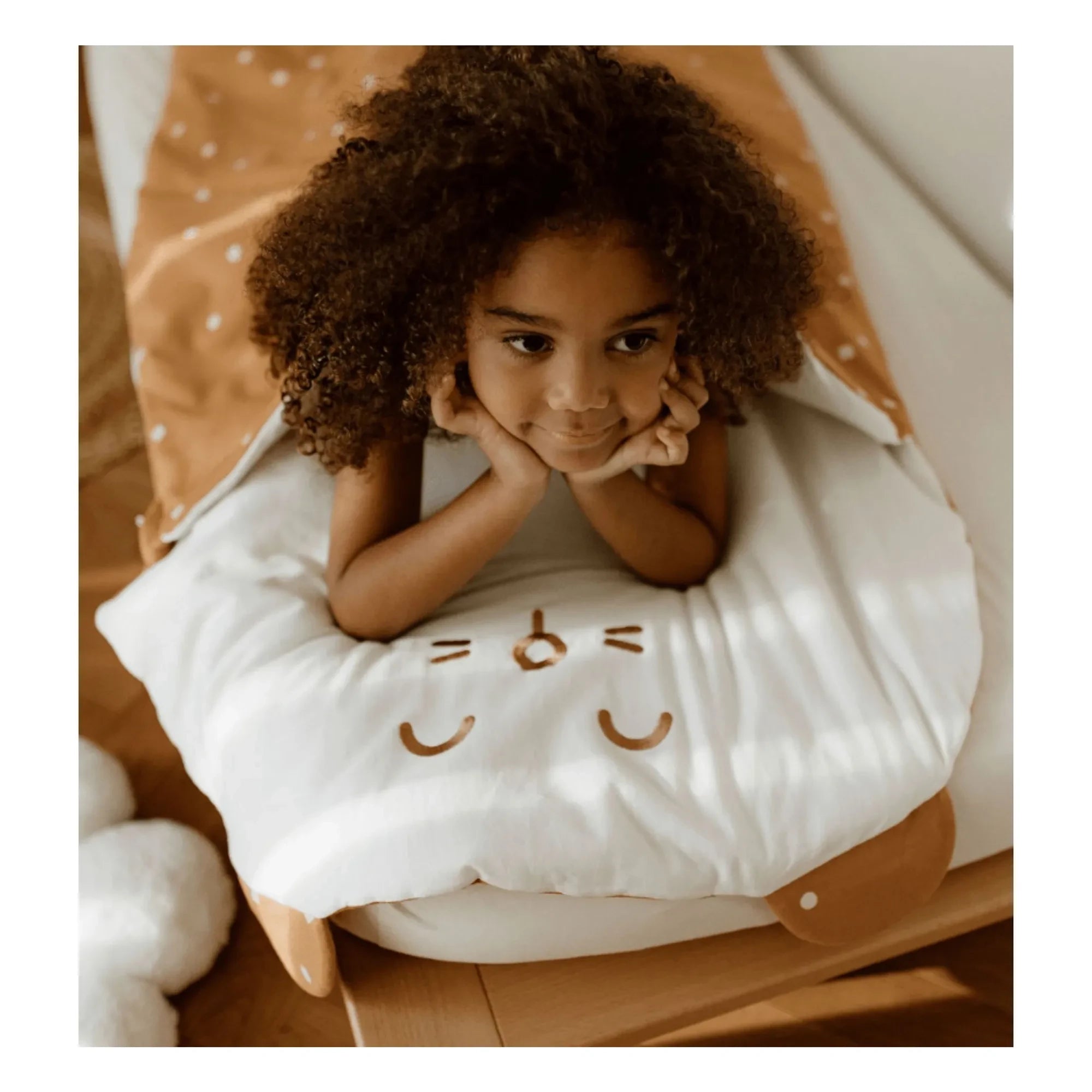 Les Petites Billes - Unisex-Babyschlafsack Bär | Camel