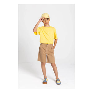 Smallable Kid - Nils Bio-Baumwoll-T-Shirt | Neon Gelb