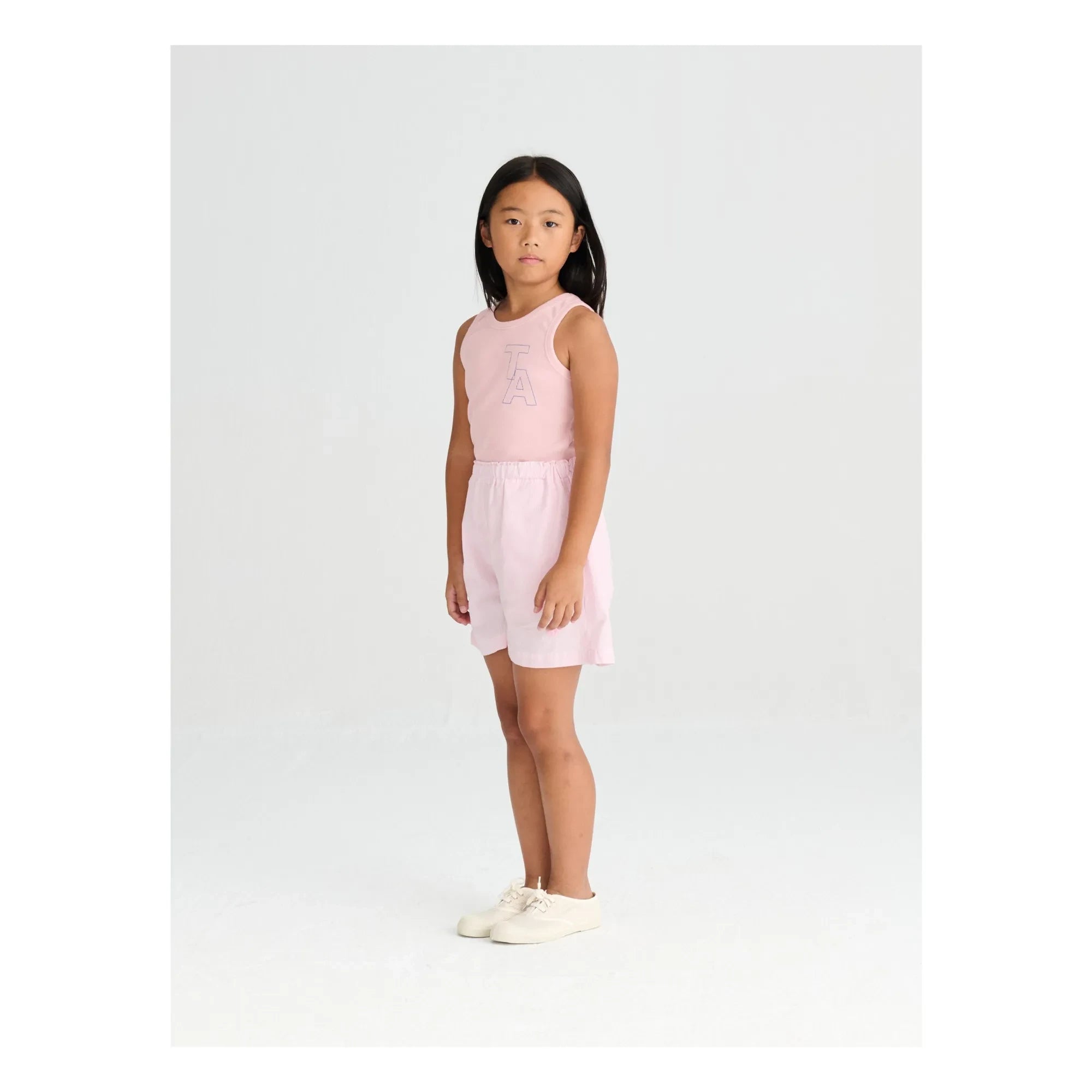 True Artist - Geripptes Camisole-Top Nr. 20 | Blasses Rosa