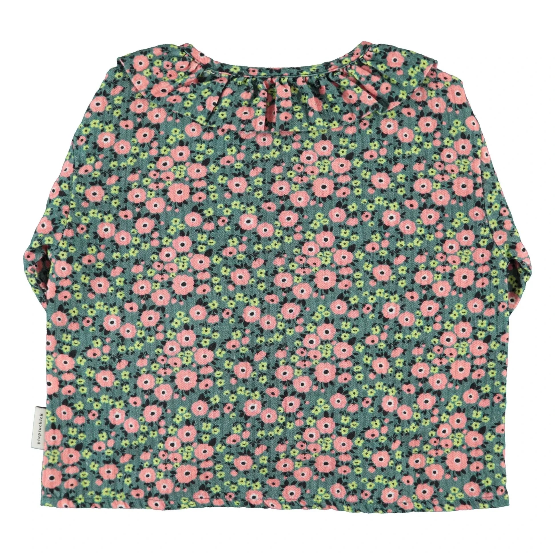 Piupiuchick - Çiçekli Bluz | Yeşil