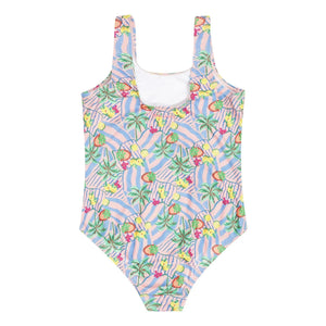 Tumble N'Dry – Badeshorts Fortaleza Palm Recycelte Fasern | Hellblau