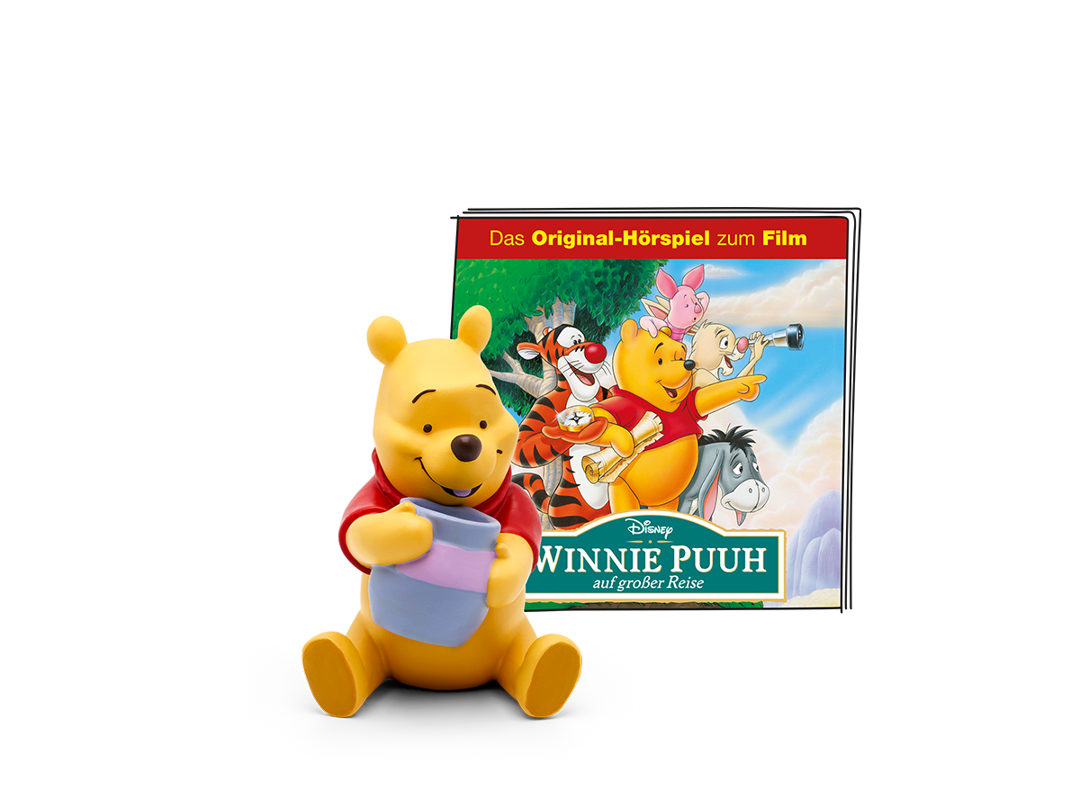Tonies - Büyük Bir Yolculukta Almanca Disney Winnie The Pooh Ses Figürü-Dinossi