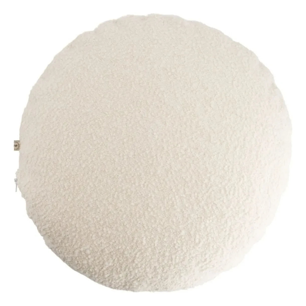 The Socialite Family - Bouclette Wolle Bomboloni Kissen | Creme