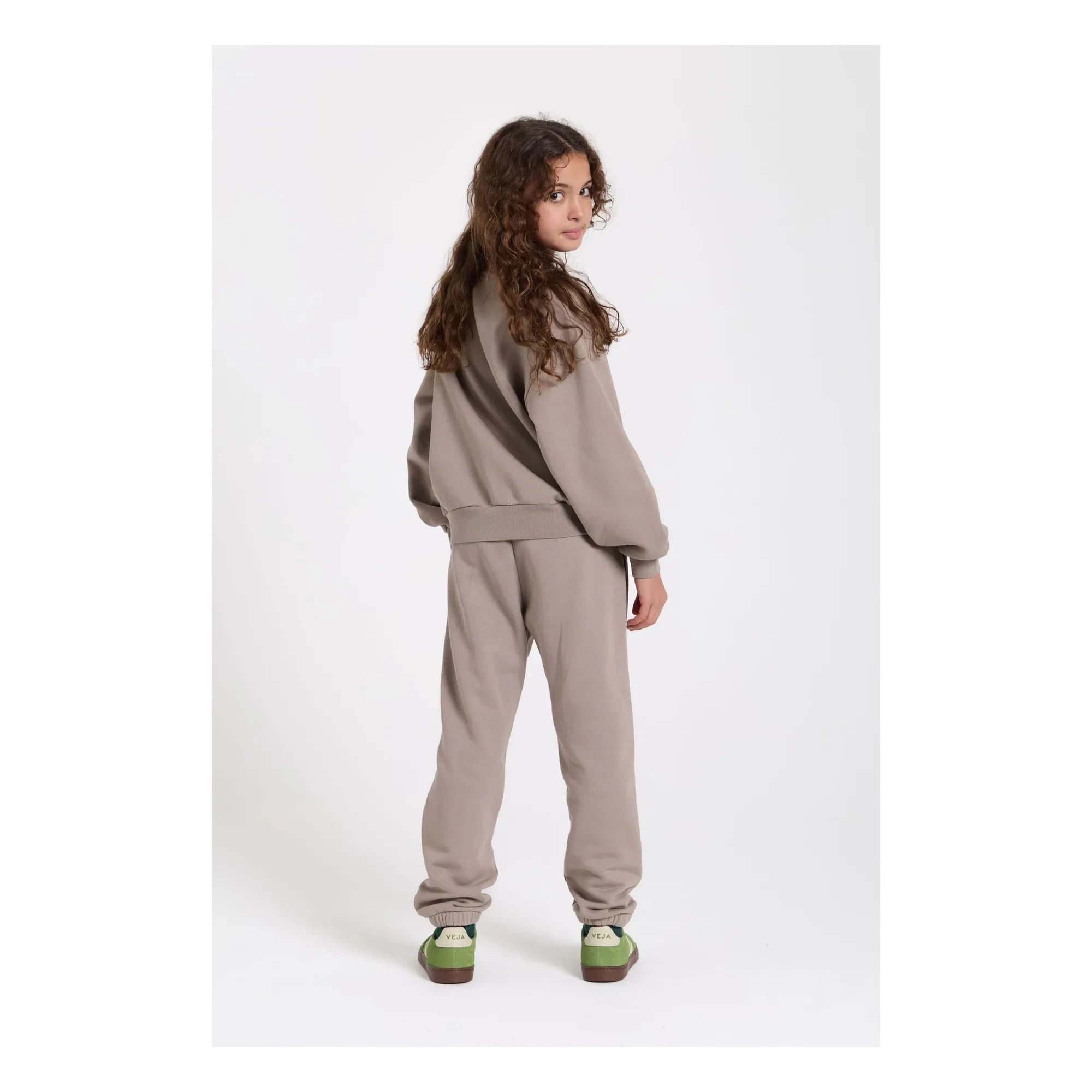 Smallable Kid - Maia Sweatshirt aus Bio-Baumwolle | Graues Taupe