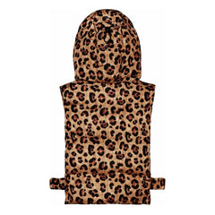 Fudoon - Exklusiv bei Fudoon X Smallable - Wende-Steppjacke mit Kapuze und Leopardenmuster | Braun