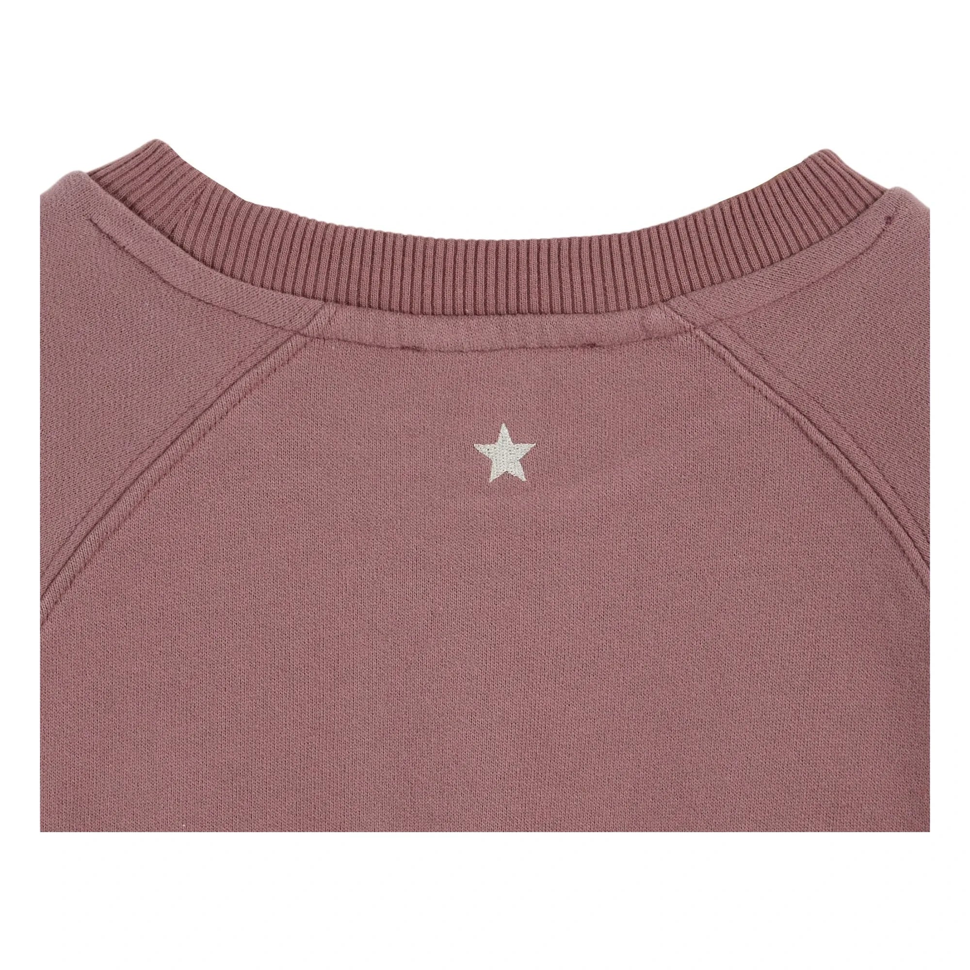 Emile et Ida - Bio-Baumwoll-Sweatshirt NY | Dunkelviolett