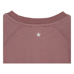 Emile et Ida - Bio-Baumwoll-Sweatshirt NY | Dunkelviolett