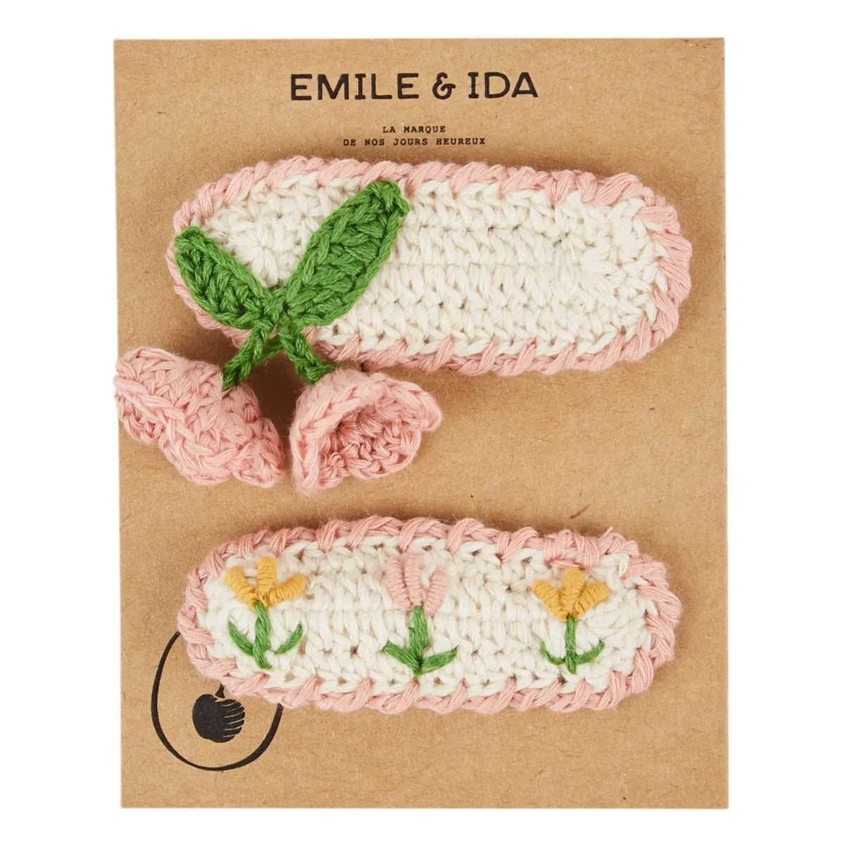 Emile et Ida - Haarspange Tulpe | Rosa