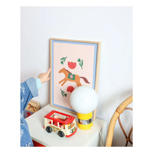 Ma petite vie - Cheval Nomade Poster | Beige