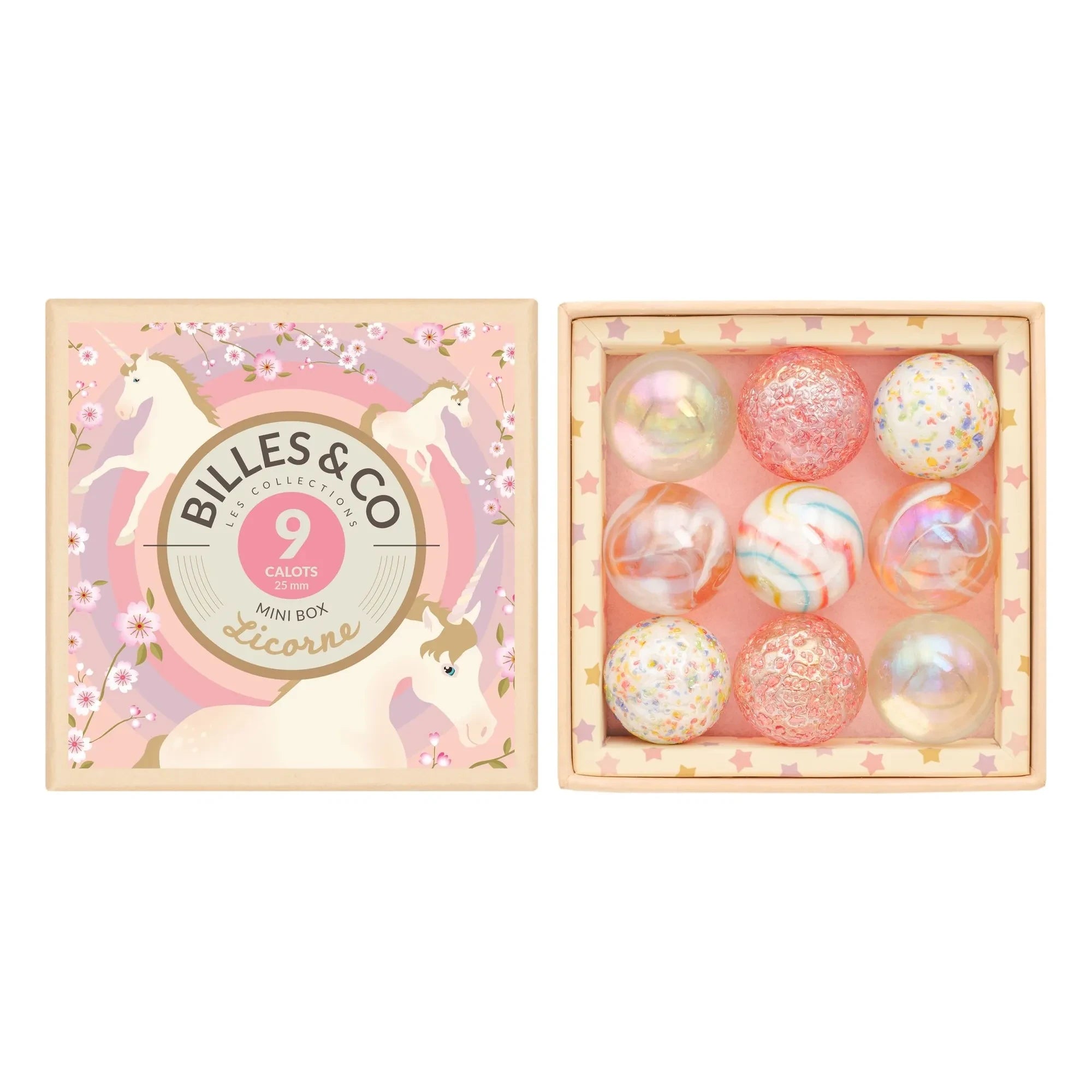 Billes & Co – Einhorn Partyhüte 9er Set | Rosa