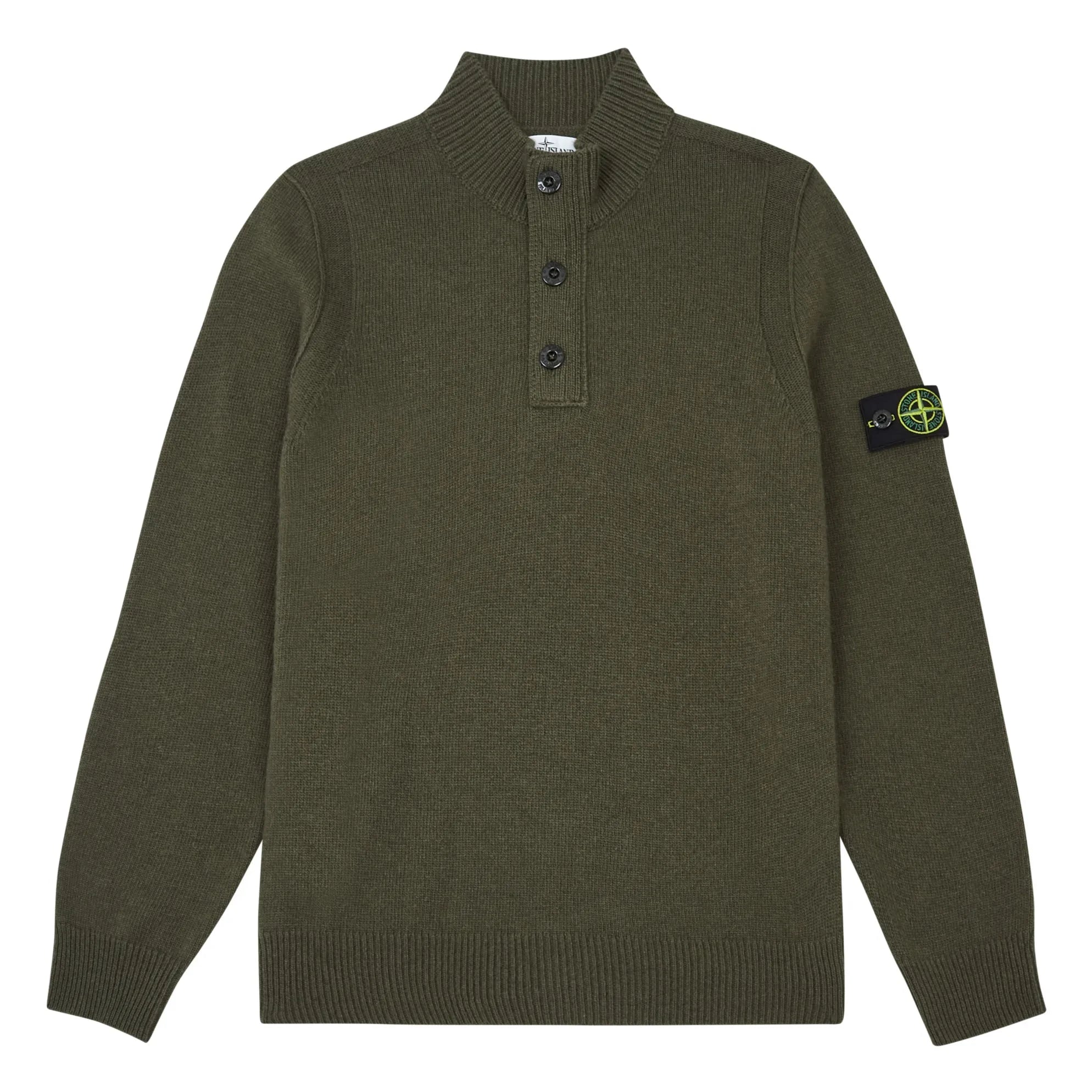 Stone Island - Truck-Neck Pullover | Khaki