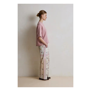 Hod - Solange Baumwoll-Sweatshirt | Pflaume