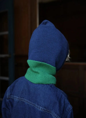 Hvid - Eddy Merino Wolle Balaklava | Blau