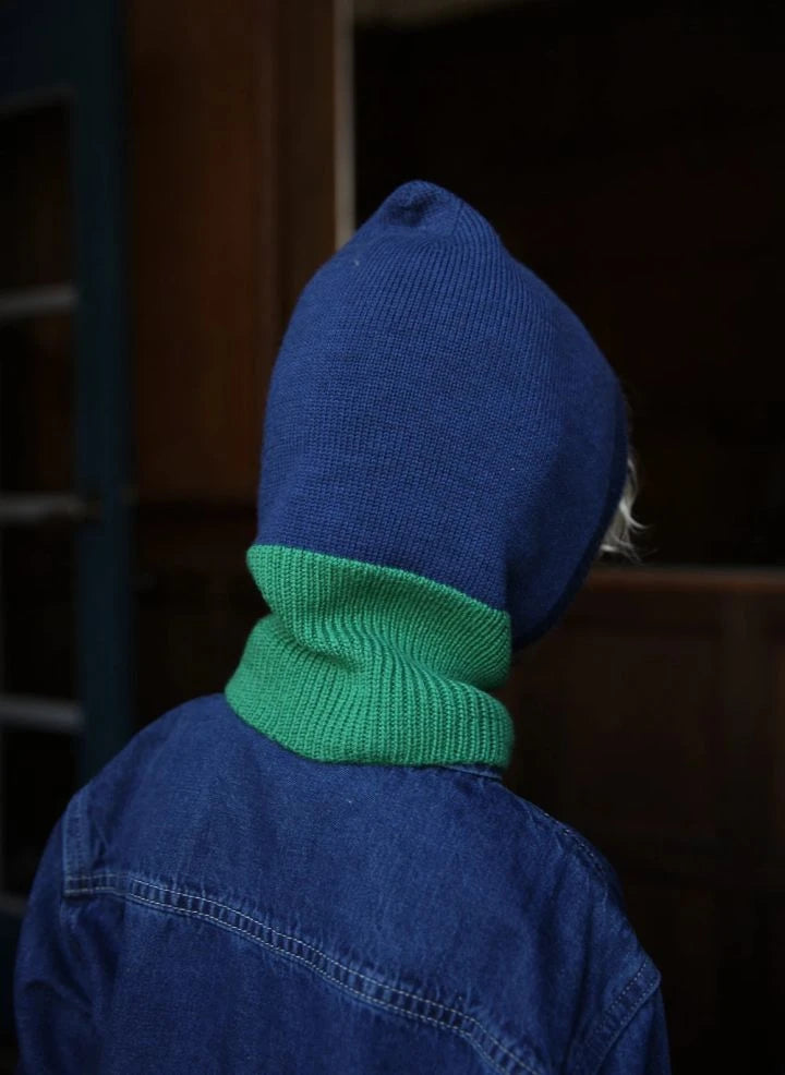 Hvid - Eddy Merino Wolle Balaklava | Blau