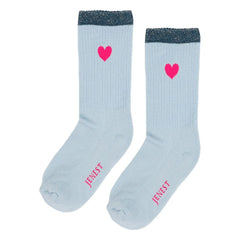 Jenest - Fancy Sport Socken aus Bio-Baumwolle | Hellblau