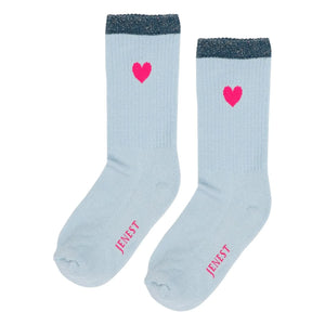 Jenest - Fancy Sport Socken aus Bio-Baumwolle | Hellblau