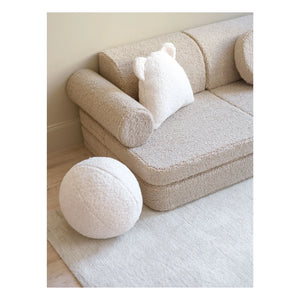 Wigiwama - Modulares Plüschsofa | Beige