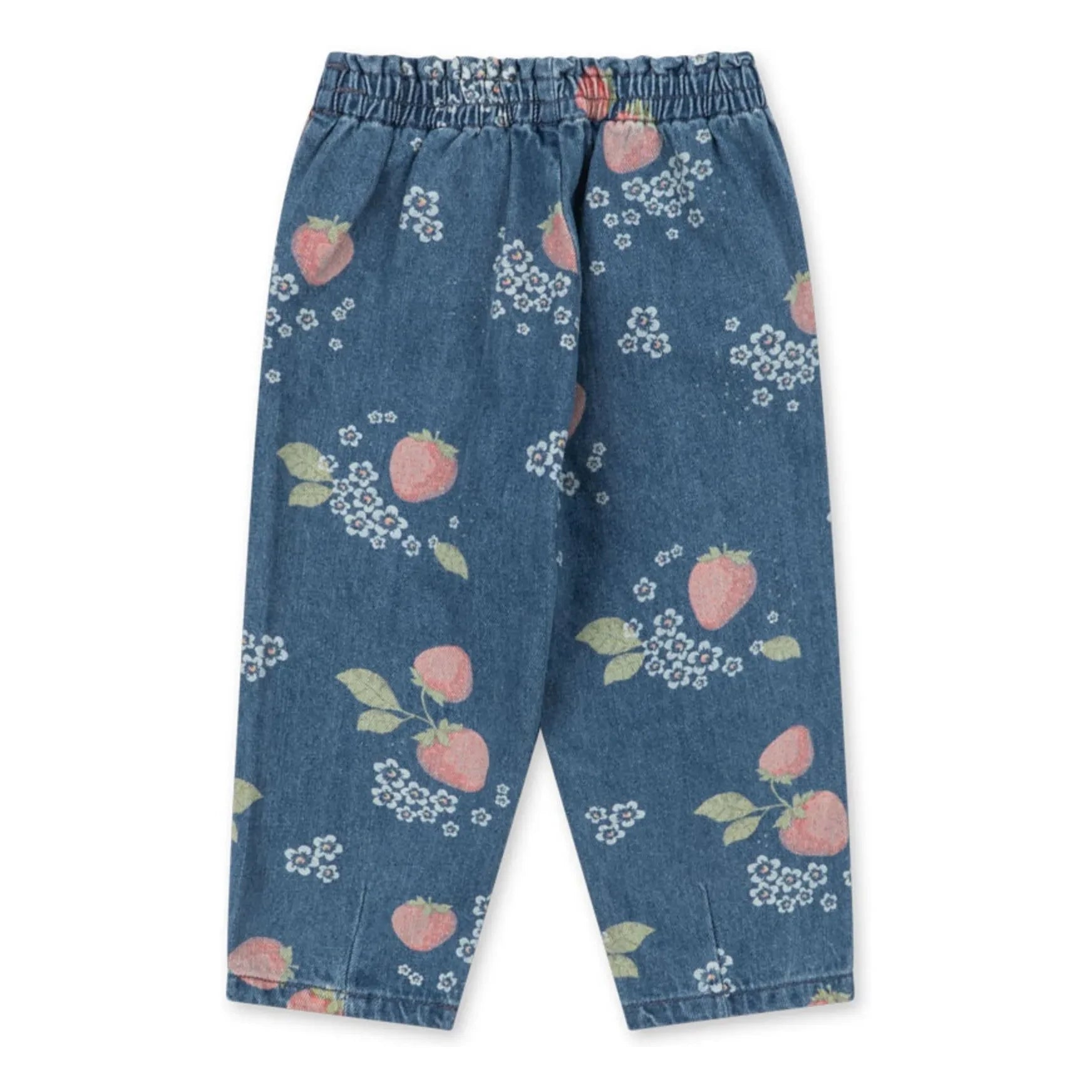 Konges Sløjd - Magot Erdbeer Bio-Baumwoll-Jeans | Blau