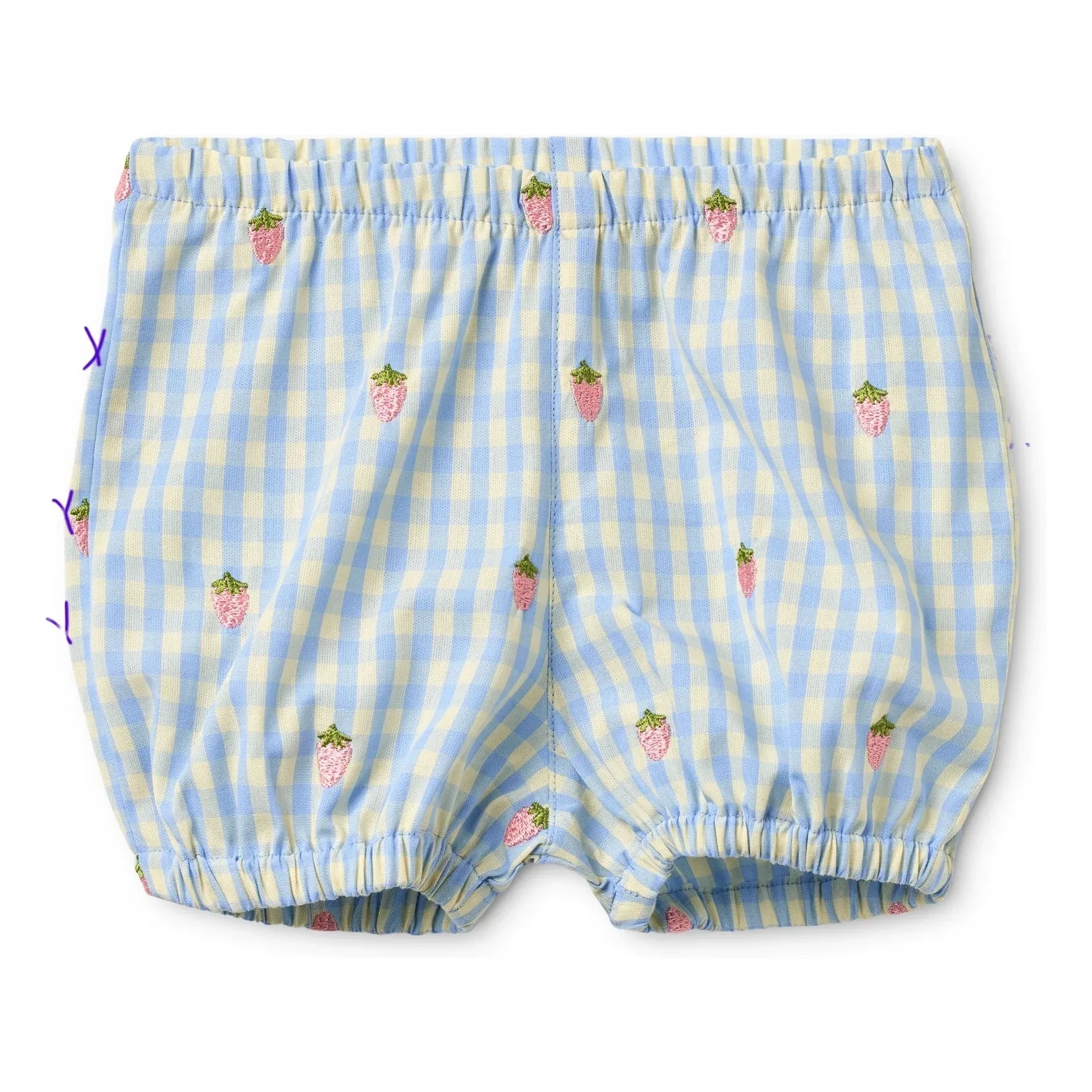 Flöss - Millie Vichy Oberteil und Shorts Set | Hellblau