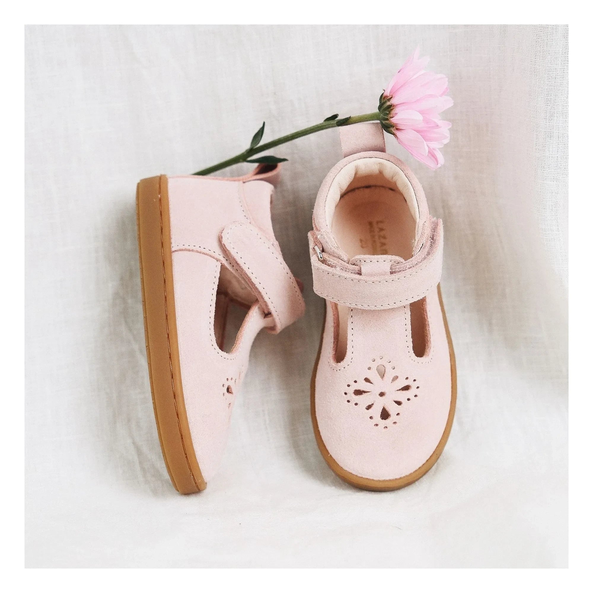 Lazare - Babies Pia Etoile Wildleder | Puderrosa