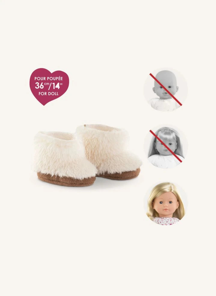 Corolle - Flauschige Stiefel | Beige
