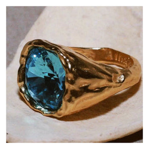 Alhaja – Amalfi-Ring | Türkis