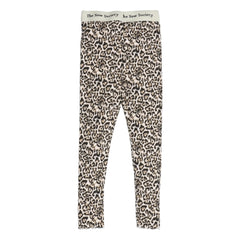 the new society - Leopar Ripp-Leggings | Beige