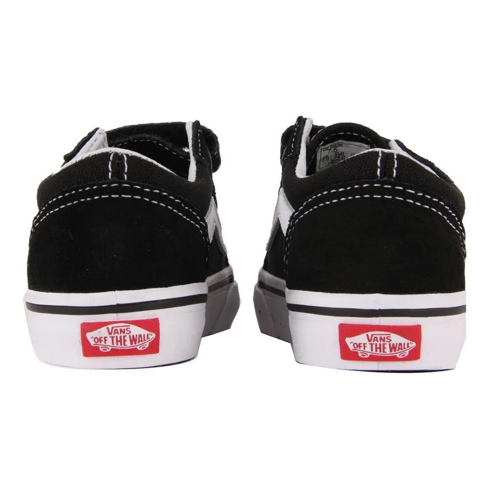 Vans - Old Skool V Cırt Cırtlı Sneaker | Siyah