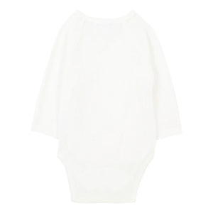 Tartine et Chocolat - Bio-Baumwolle Wickel-Pointelle Baby-Body | Ecru
