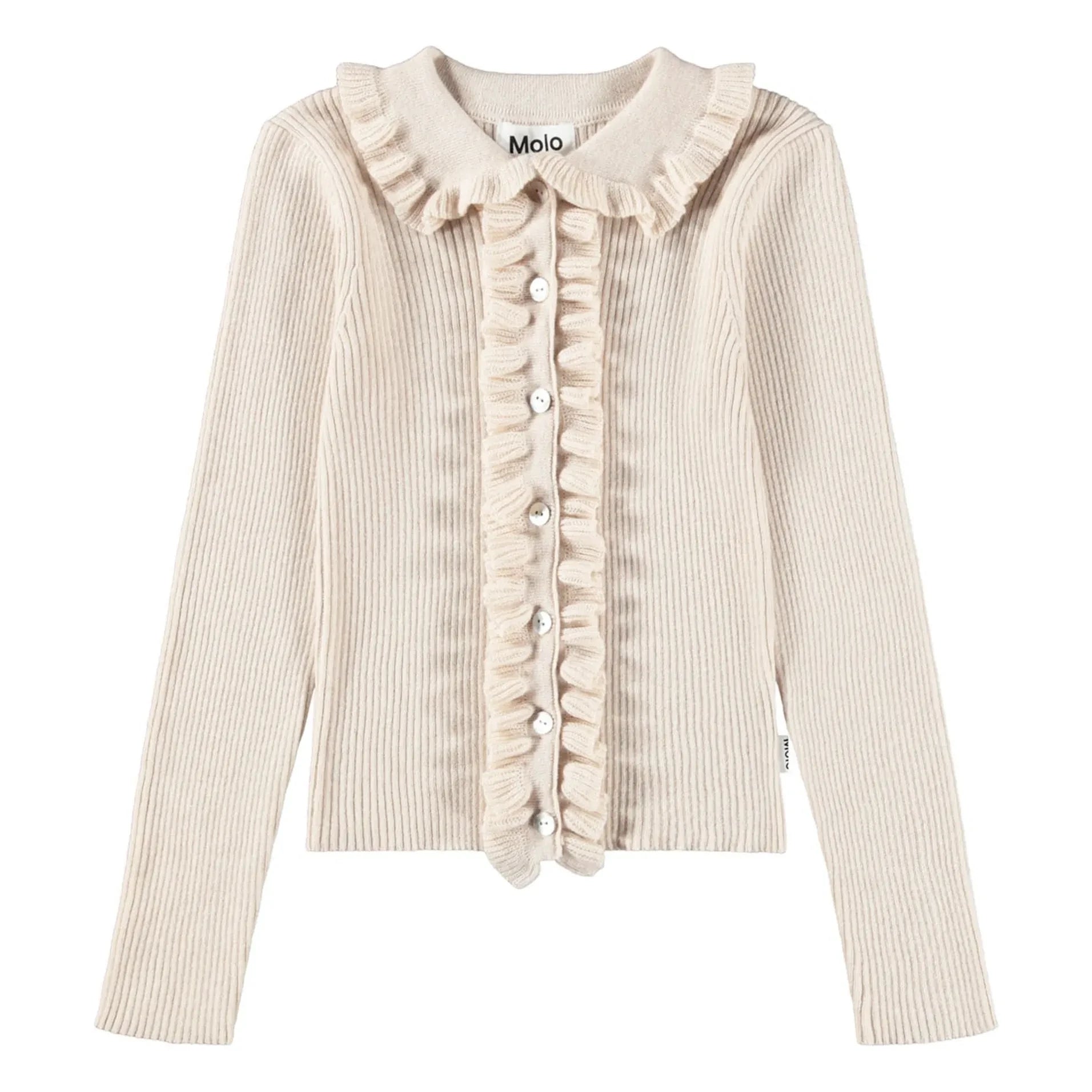 Molo – Gamora Strickjacke | Ecru
