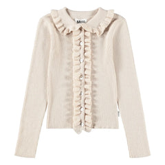 Molo – Gamora Strickjacke | Ecru