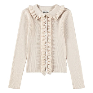 Molo – Gamora Strickjacke | Ecru