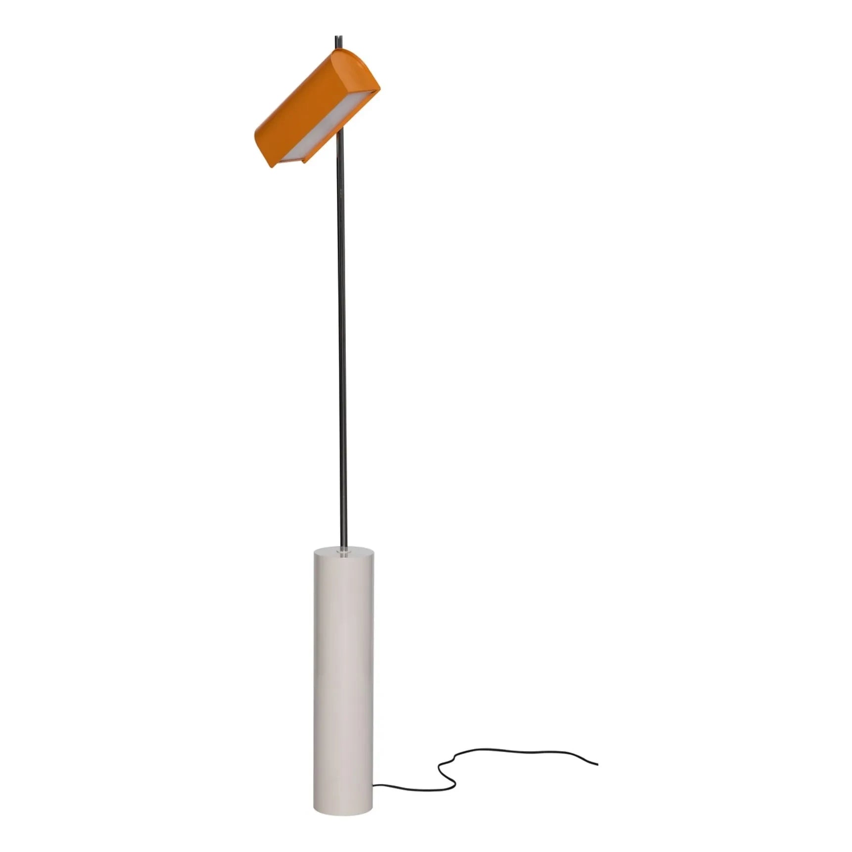 Hübsch - Orangefarbene Reflektor-Stehlampe