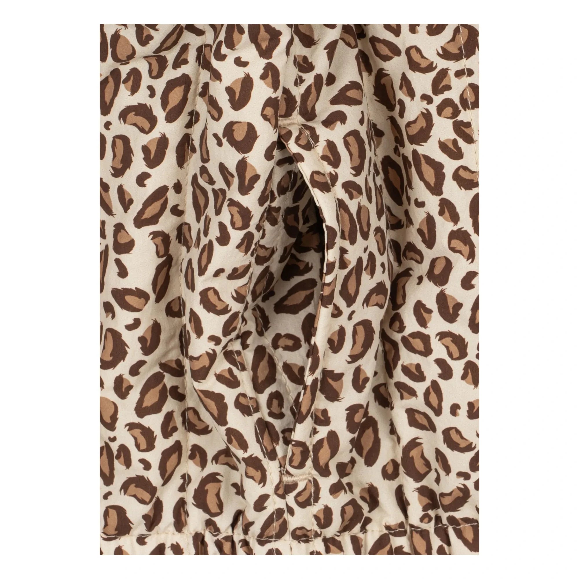 Konges Sløjd - Juno Leopard Pailletten Bomberjacke | Braun
