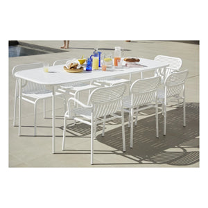 Petite friture - Weekend Sessel mit Armlehnen - 2er-Set | Weiß