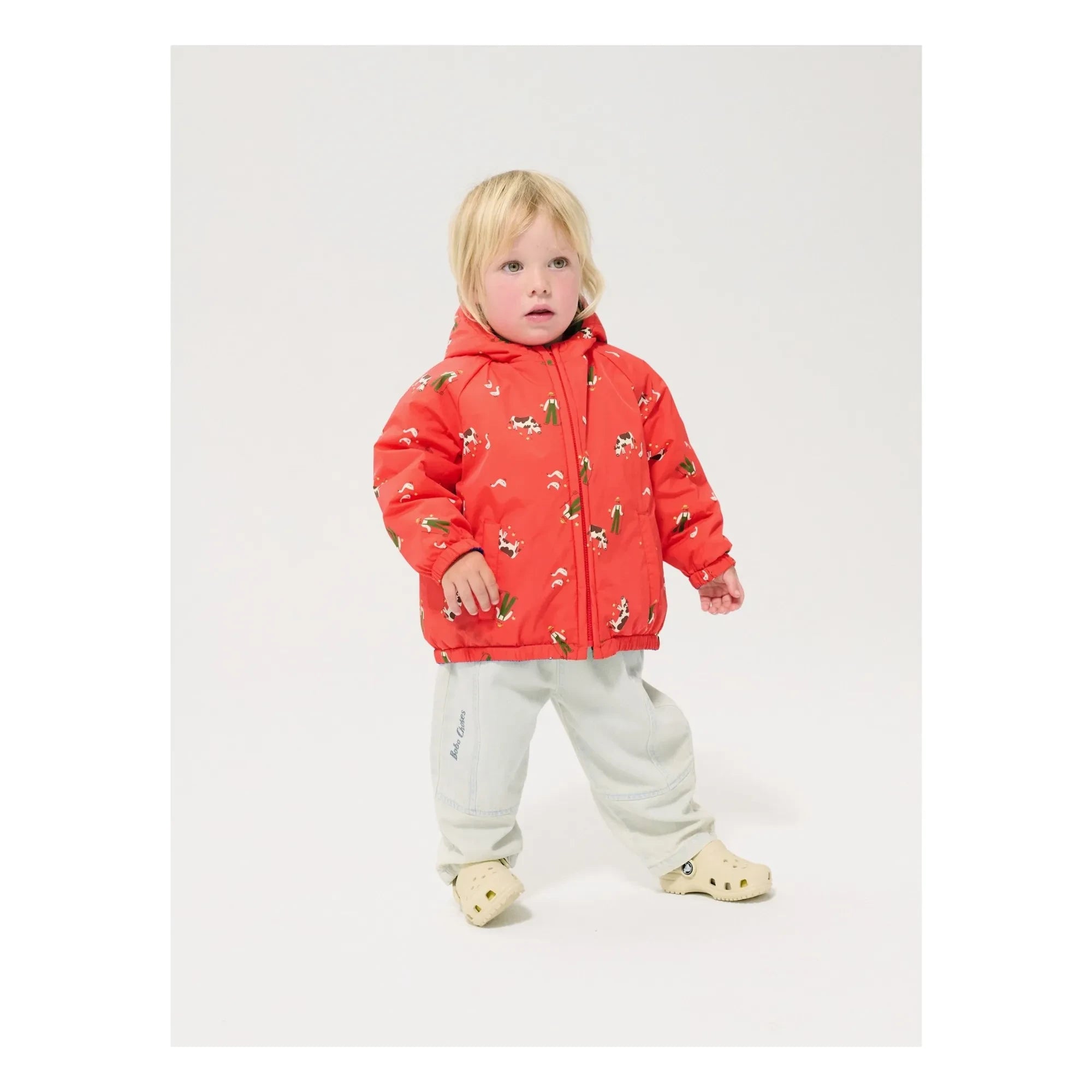Bobo Choses - Gewaschene Bio-Baumwolljeans | Hellblau
