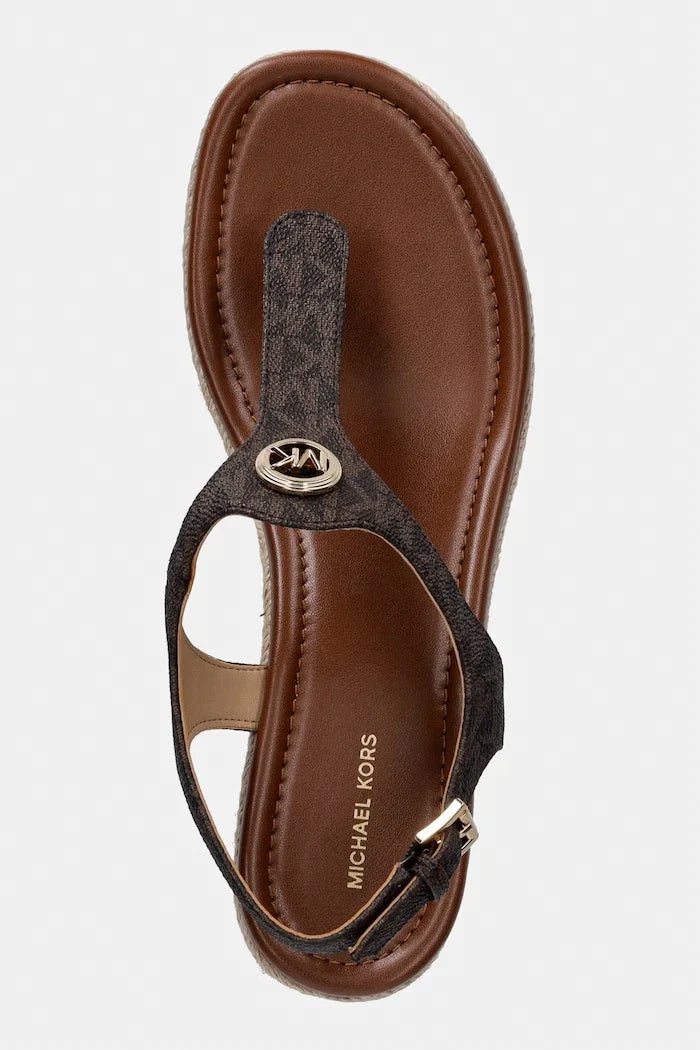 MICHAEL Michael Kors Val Thong Dolgu Topuklu Sandalet