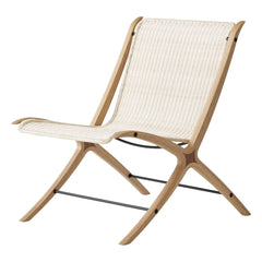 & Tradition - X HM10 Lounge-Sessel, Hvidt & Mølgaard | Natur