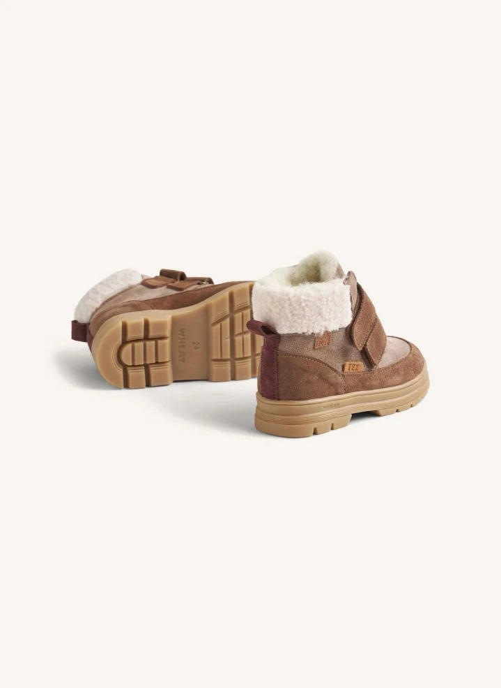 Weizen - Milo Tex Schweden Stiefel | Braun
