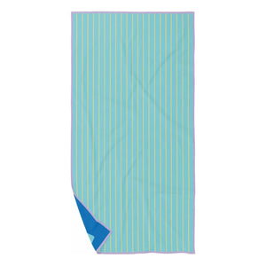 Quut - Leiter und Schlange Mikrofasertuch Strandtuch | Blau