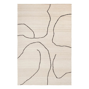 Ferm Living - Gesso Teppich aus Jute | Creme