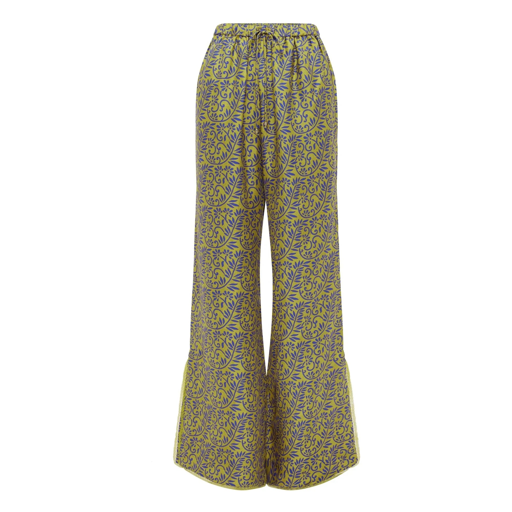Boteh - Verve Seidenhose | Senf