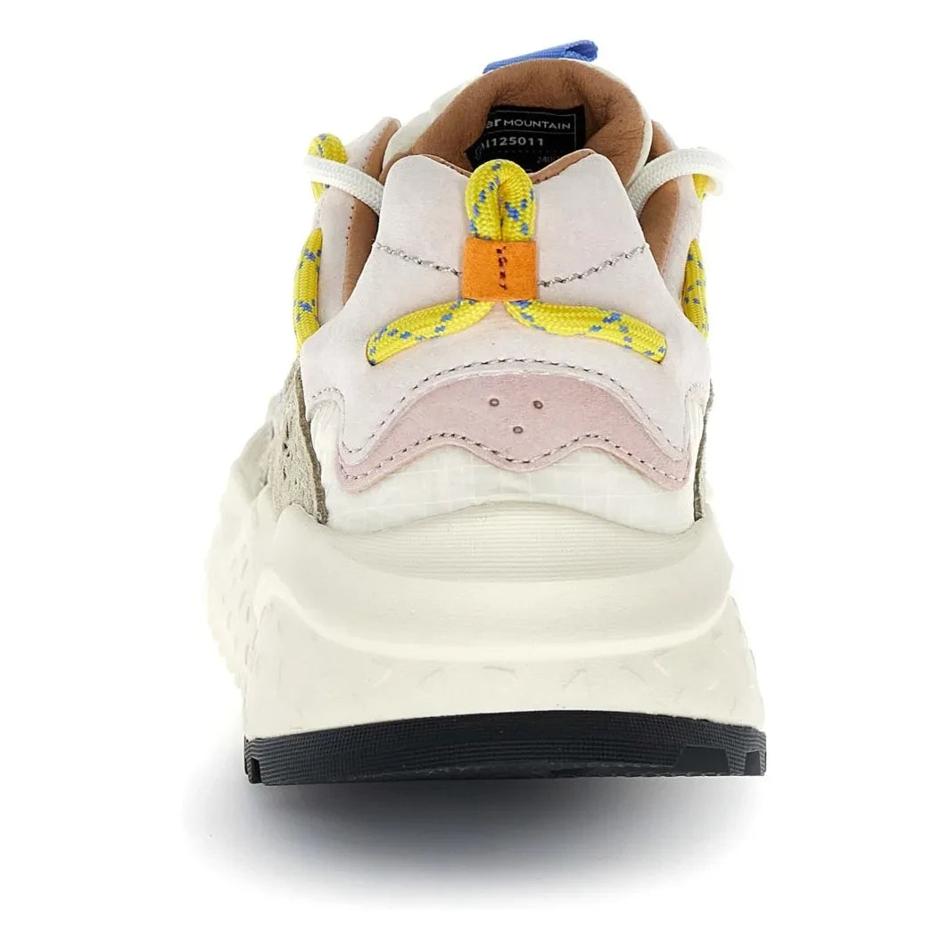Flower Mountain – Yamabushi Wildleder- und Nylon-Sneaker | Fuchsia