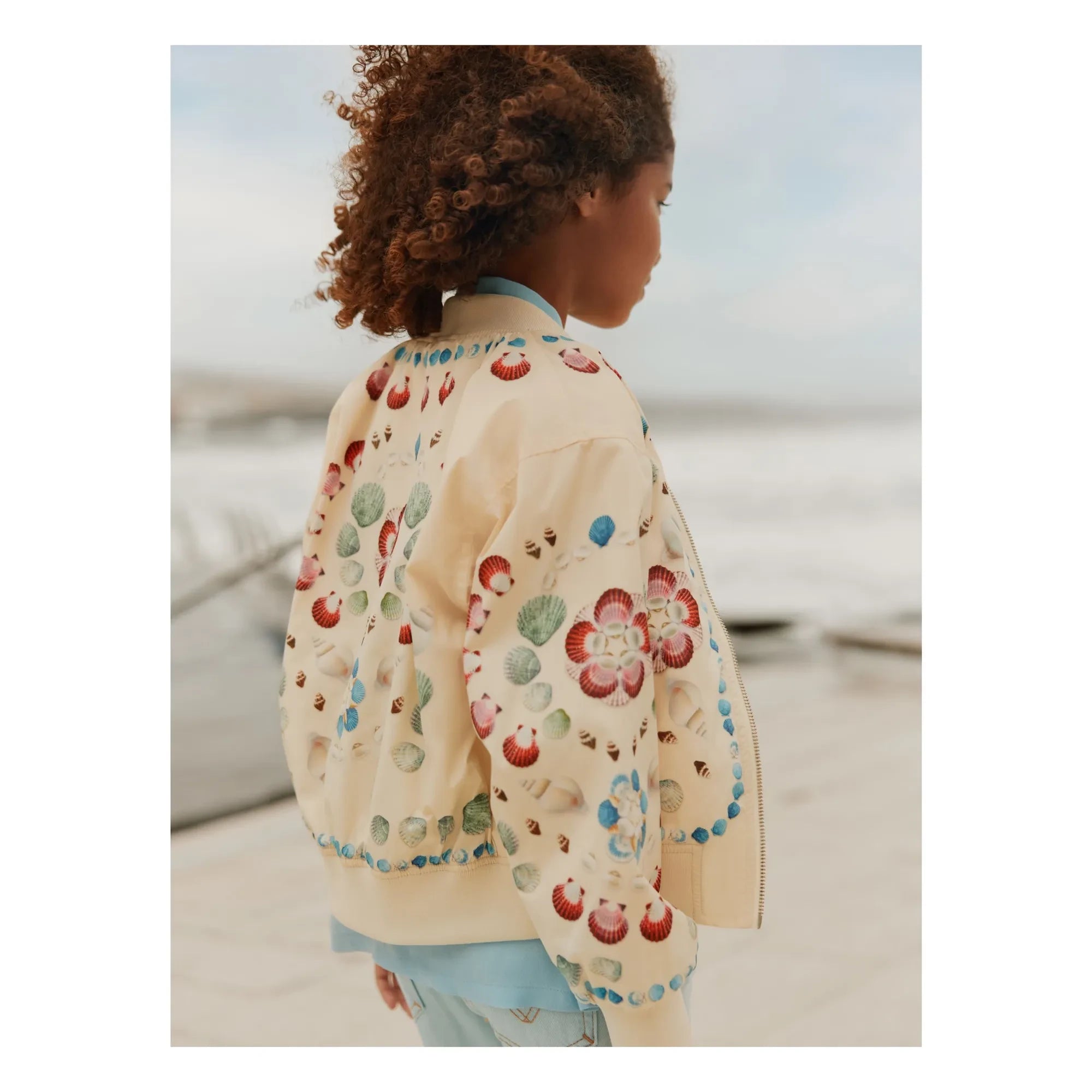 Molo – Bomber Haliva Muscheln Recycelte Fasern | Ecru