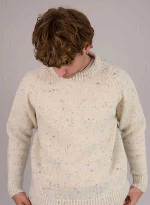 Origin Knitwear - Raglan Dicke Wollpullover | Ecru