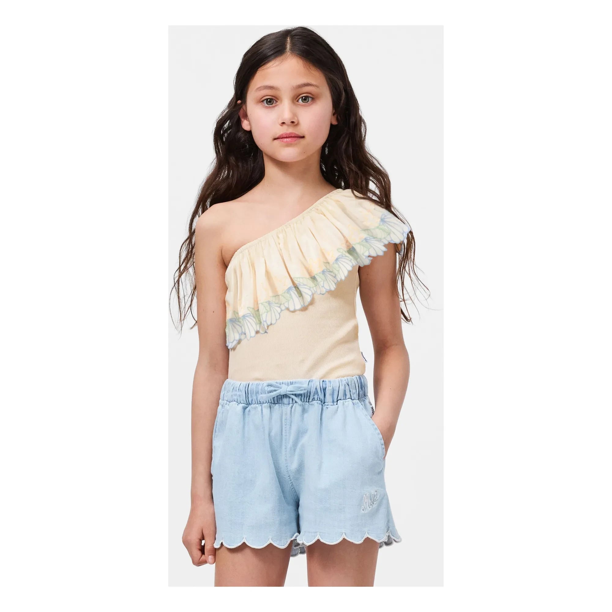 Molo - Denim Addie Shorts aus Bio-Baumwolle | Hellblau