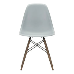 Vitra - DSW Plastik Stuhl - Ahornuntergestell - Charles & Ray Eames | Hellgrau